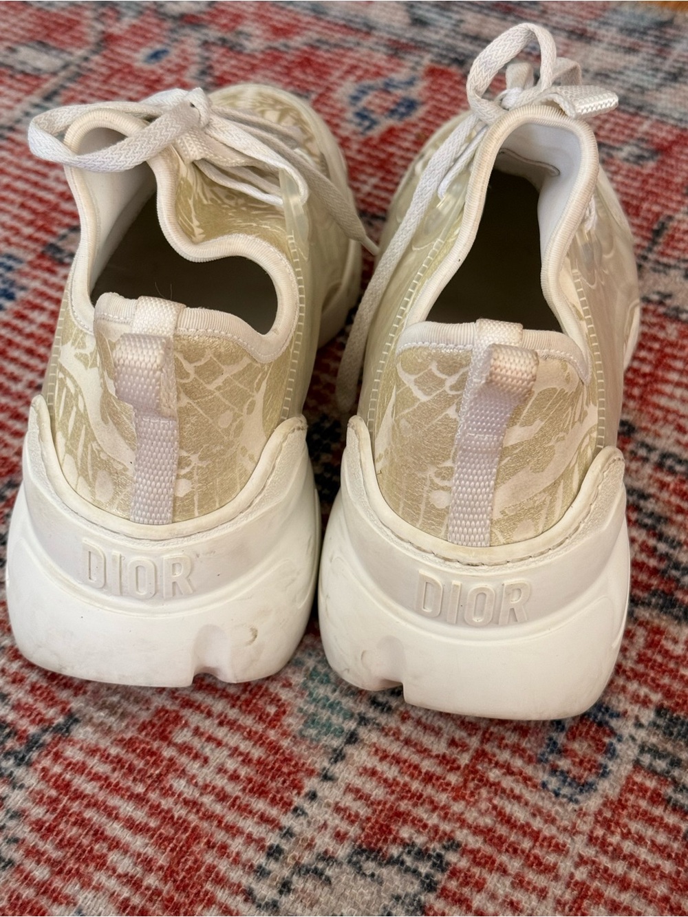 Dior Beige & White Chunky Sneaker